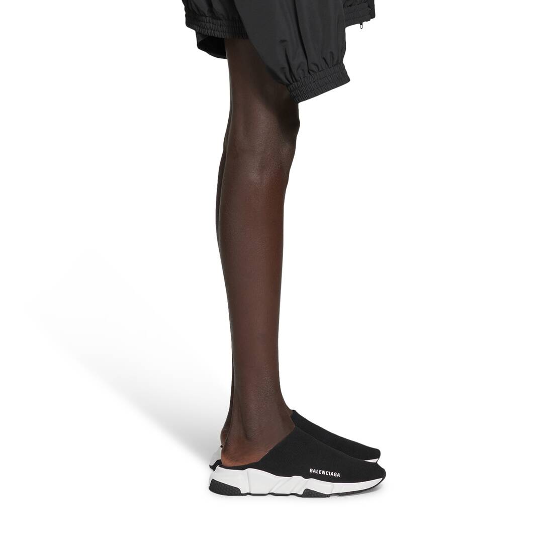 Men’s Speed Recycled Knit Mule  in Black - Image 6